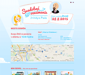 Svadobné oznámenie