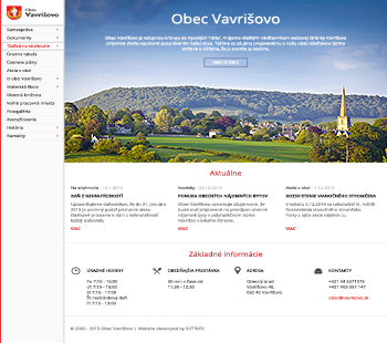 Obec Vavrišovo
